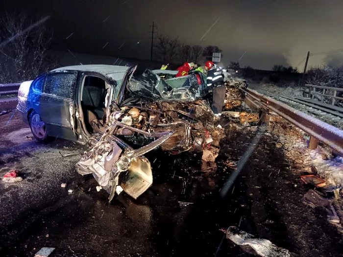 Un tânăr a murit, iar alți trei au fost răniți. FOTO: Facebook/Glasul Sucevei