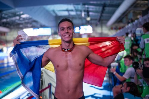 David Popovici, aur la 100 m liber FOTO Raed Krishan/GOLAZO.ro