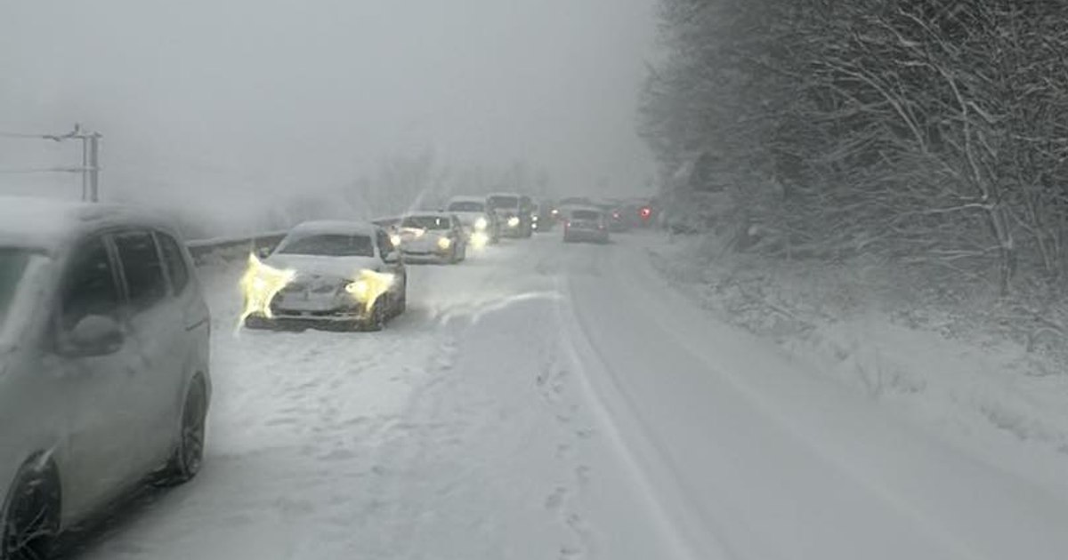 Trafic de coșmar pe Valea Oltului