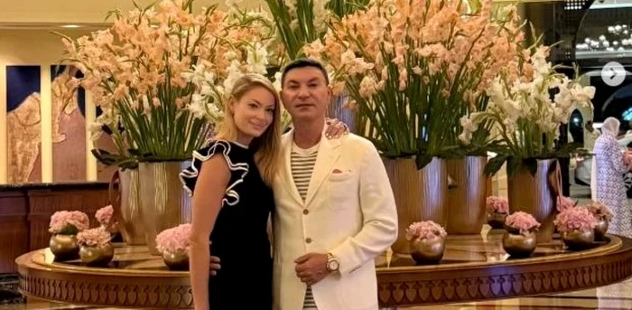 Valentina Pelinel şi Cristi Borcea. FOTO: Instagram/Valentina Pelinel