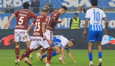 Universitatea Craiova, detronată! Cum arată clasamentul meciurilor directe între primele 6 în Superligă