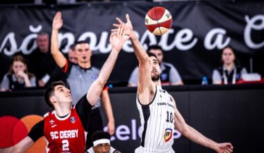 U-BT Cluj-Napoca câștigă în fața lui SC Derby în ultimul meci al anului în Liga Adriatică - Baschet.ro