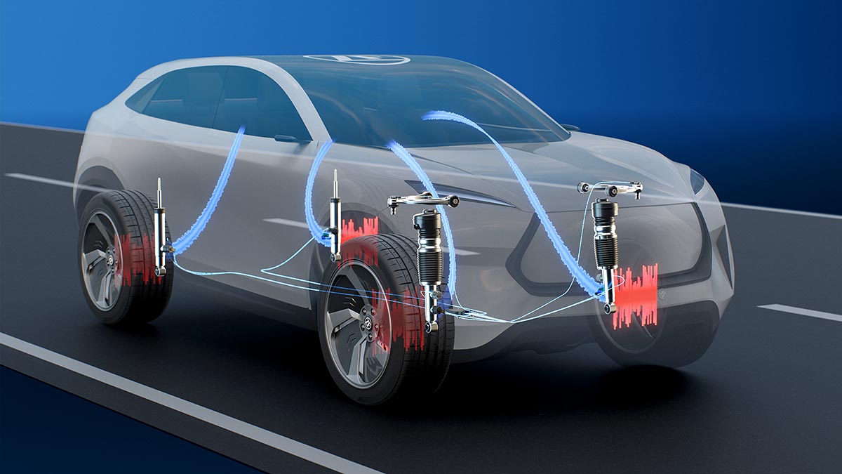Inginerii ZF au creat amortizoarele care contracarează zgomotul la rulare, iar maşinile pot avea astfel mai puţine materiale de izolare fonică | PiataAuto.md
