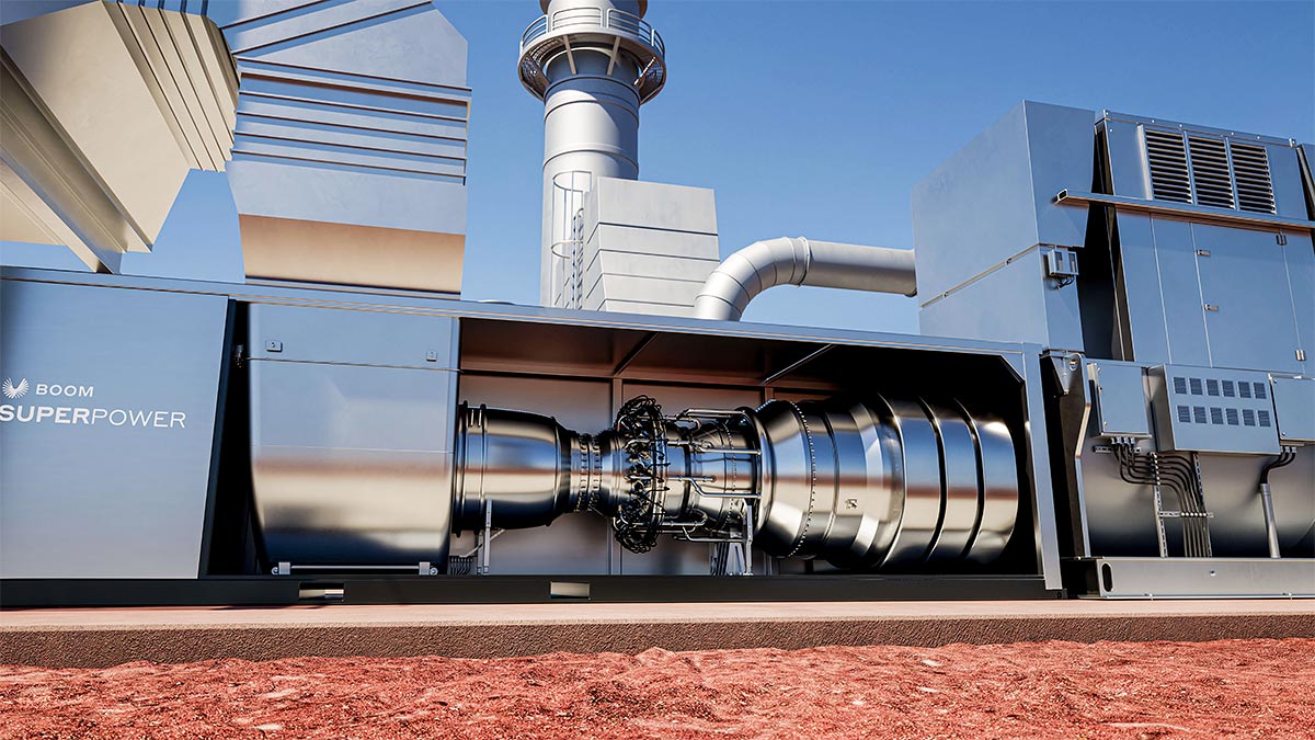 Un producător de avioane supersonice a lansat o turbină pentru producţia de electricitate pentru centrele de date, cu consum şi emisii de CO2 enorme | PiataAuto.md