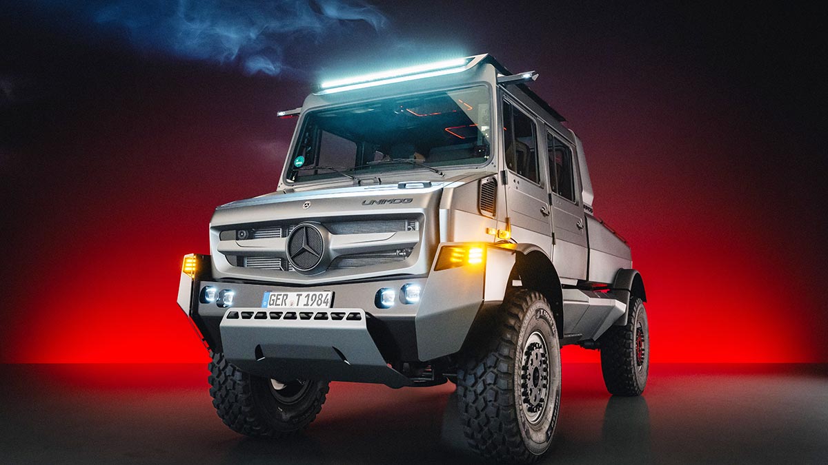 Mercedes a construit cel mai luxos camion Unimog din istoria sa, care pare un frate mai mare al lui G-Class | PiataAuto.md