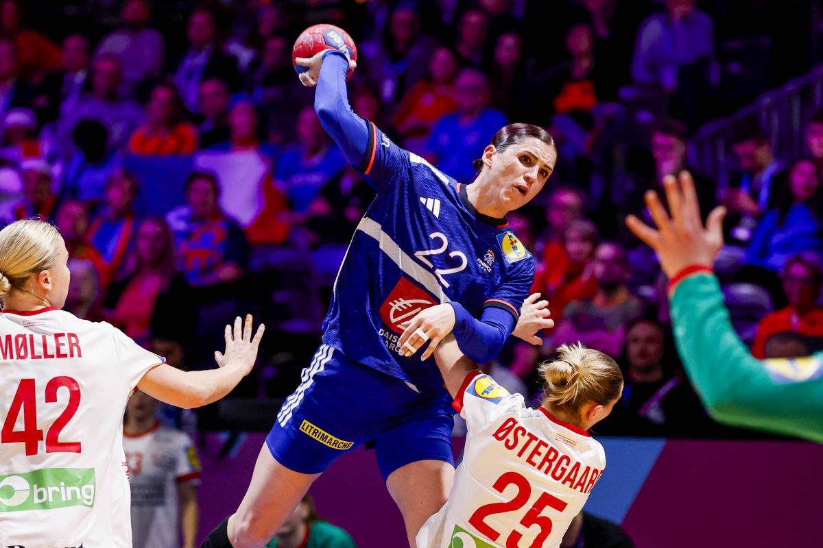 Live. Danemarca – Franța, duel în „sferturile” Mondialului între două naționale medaliate în 2023