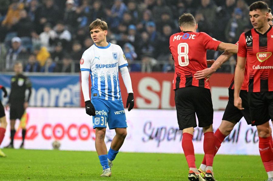 Basarab Panduru, impresionat de un jucător de la Universitatea Craiova: „Am vrut să vorbesc despre el, văd un jucător talentat”