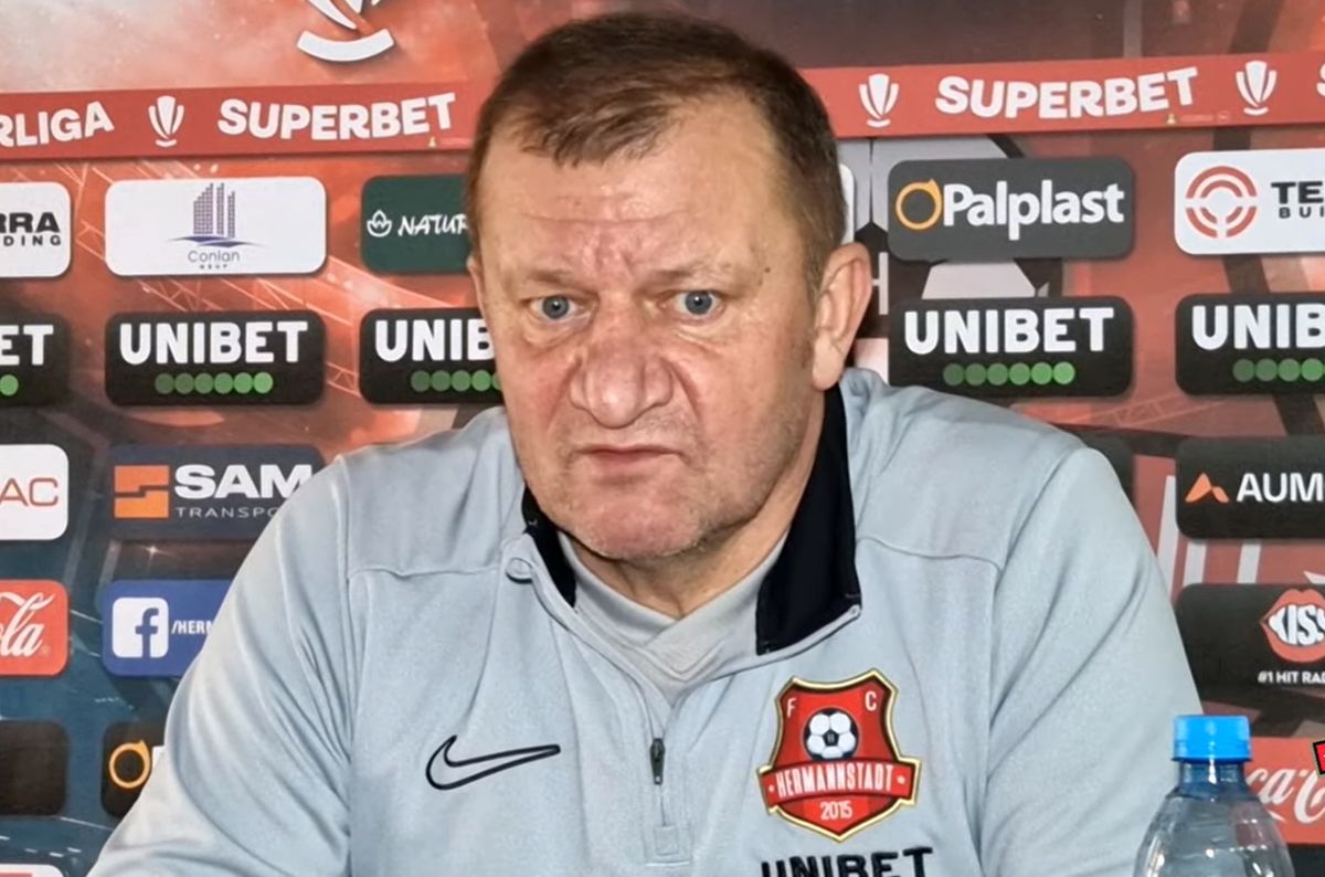 Dorinel Munteanu a intrat în vestiarul lui Hermannstadt și n-a stat la discuții: „O să fiu direct”