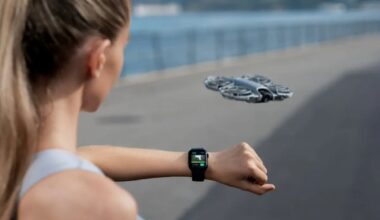 drona DJI Neo 2 permite control direct de pe ceas