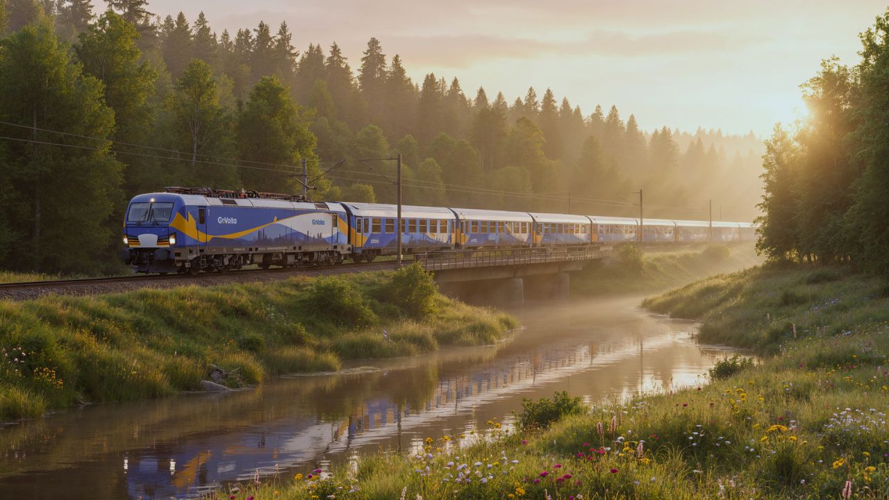 GoVolta lansează trenuri low-cost cu loc garantat