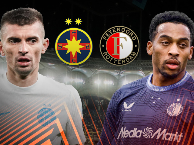 FCSB – Feyenoord, Live Video, 22:00, DGS 1. Campioana României, fără 10 jucători și pe locul 31 în Europa League