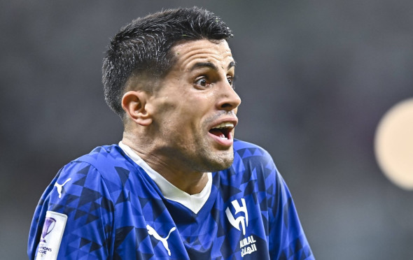 AFC CHAMPIONS LEAGUE ELITE, AL RAYYAN FC V AL-HILAL SFC Joao Cancelo of Al-Hilal SFC in action during the AFC Champions