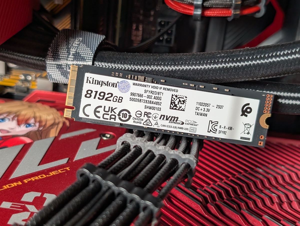 SSD Kingston Fury Renegade G5 8TB PCIe 5.0 x4 M.2 2280