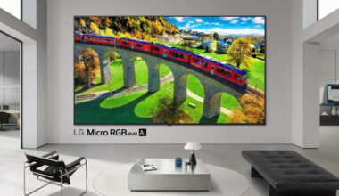LG anunță televizoarele Micro RGB pe care le va prezenta oficial la CES 2026