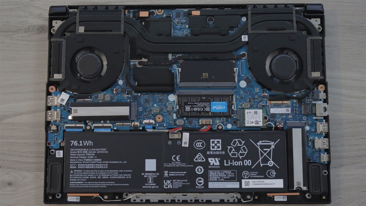 Laptop GIGABYTE AERO X16 Copilot+ PC (EG61H) - review