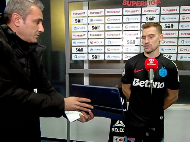 Darius Olaru a văzut din nou faza controversată din Farul – FCSB și a reacționat: ”Nu a fost”