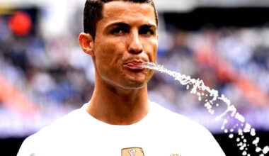Cristiano Ronaldo își "păcălește creierul" la fiecare meci! De ce nu înghite niciodată apa