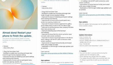 A doua variantă One UI 8.5 e disponibilă inclusiv în Europa