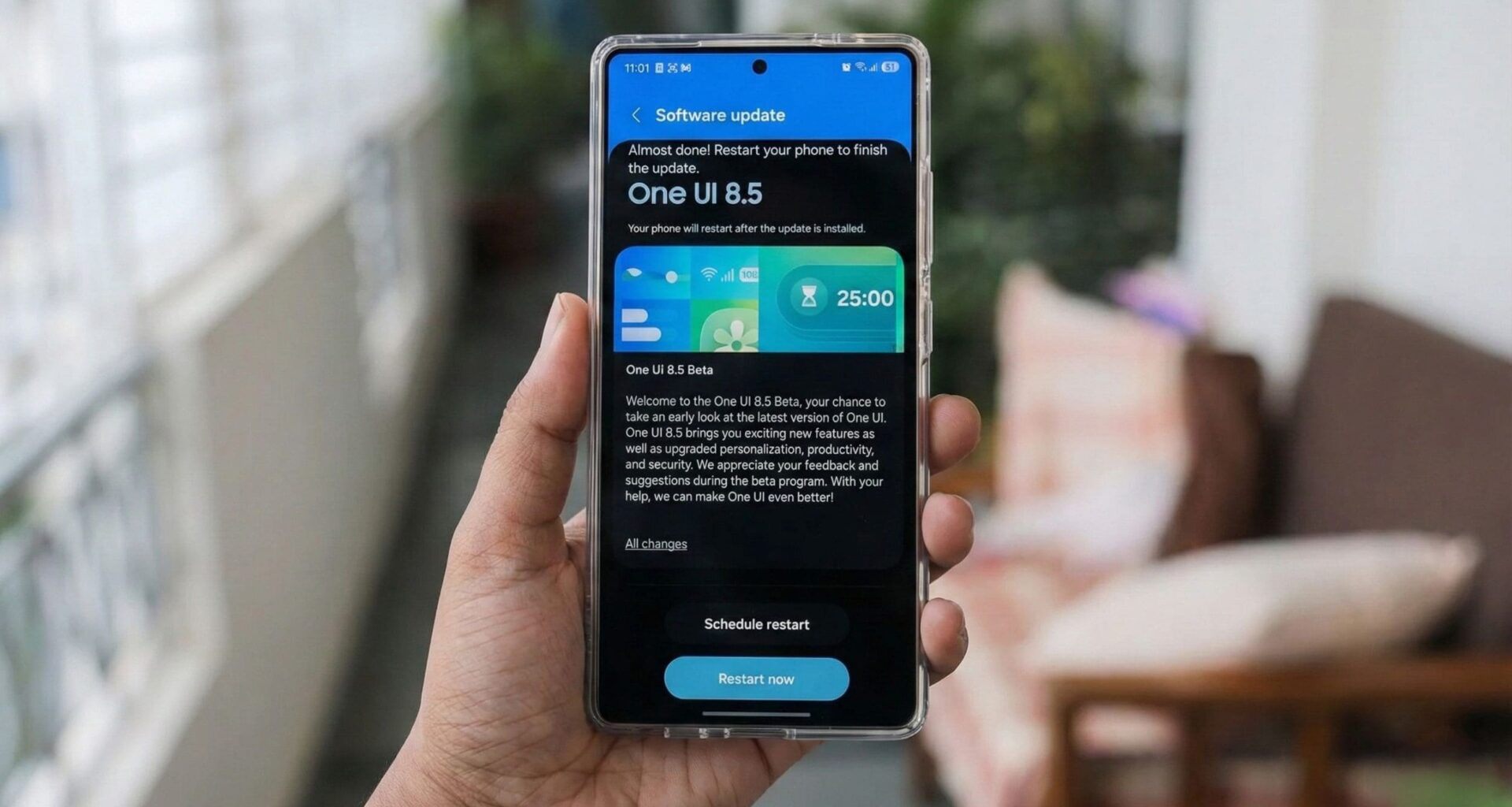 Samsung lansează One UI 8.5 Beta cu funcții noi de securitate și editare foto îmbunătățită