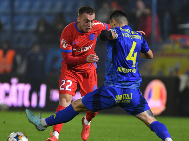 Video | Unirea Slobozia - FCSB 0-2. Campioana a câștigat, iar ialomițenii au ajuns la al 9-lea eșec la rând