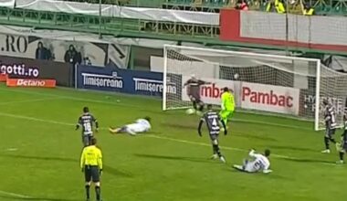 Aproape de un gol uluitor! FOTO. Execuția de senzație încercată de Caio cu Rapid » Manea, reflex de ultim moment din fața porții goale