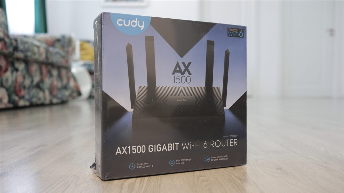 Router wireless Cudy WR1500 - review