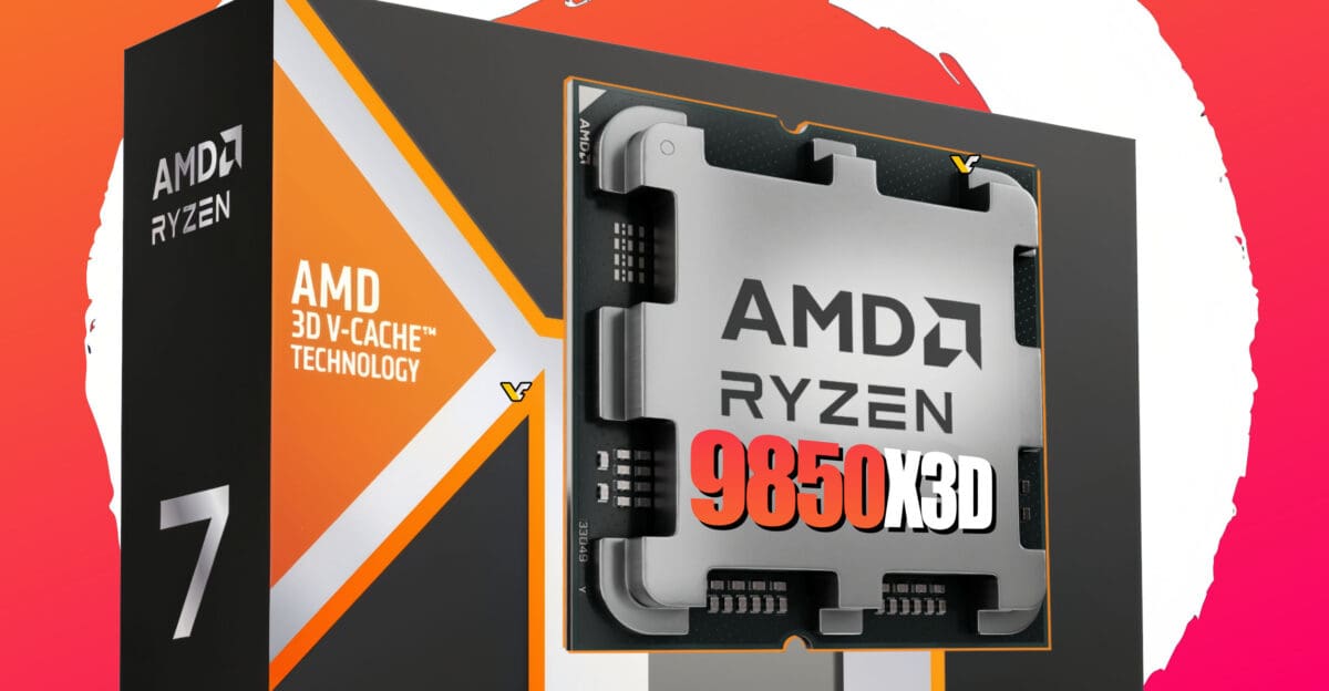 AMD a lansat oficial Ryzen 7 9850X3D