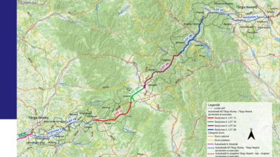 S-au semnat contractele pentru cele mai dificile sectoare ale Autostrăzii A8. Începe etapa de proiectare, anunță ministrul Transporturilor