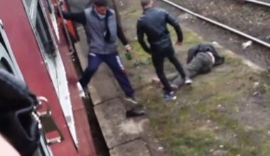 Șef de tren bătut în stația CF Lehliu. Agresorii au fost reținuți