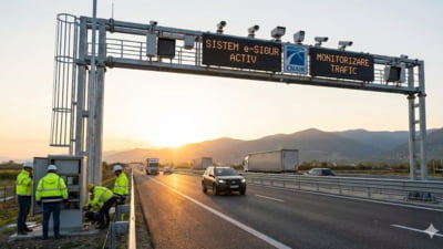 Sute de camere video fixe cu radar pe autostrăzile și drumurile naționale din România. Noul sistem va identifica viteza șoferilor, abaterile de la conduita rutieră și rovinieta