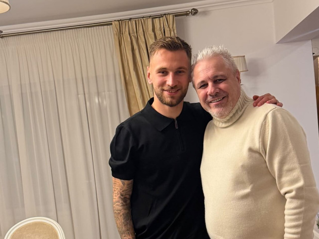 Denis Drăguș, alături de nașul Marius Șumudică în Ajunul Crăciunului! N-a fost în lotul lui Eyupspor pe 24 decembrie