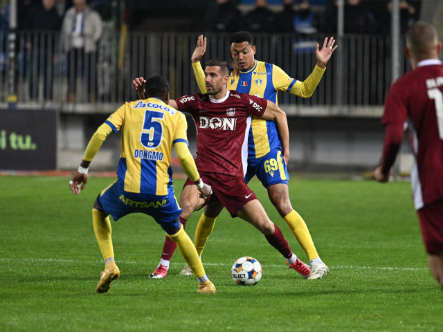 A plecat de la CFR Cluj, după doar 87 de minute jucate