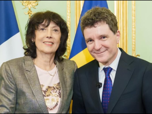 Nicușor Dan s-a întâlnit cu Virginia Ruzici și n-a ratat ocazia: ”M-am bucurat”