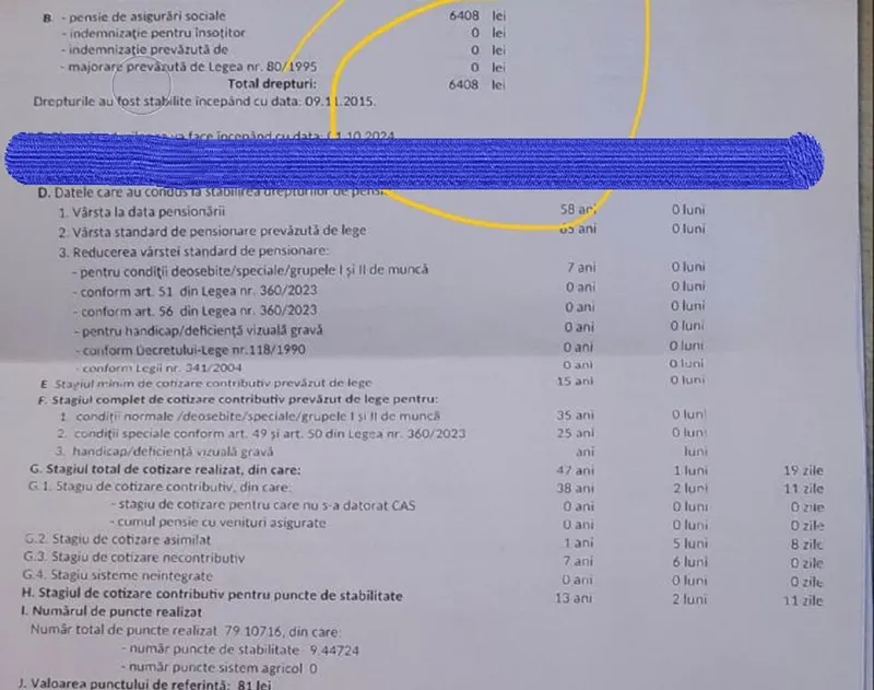 Talon de pensii - Foto: Casa de Pensii