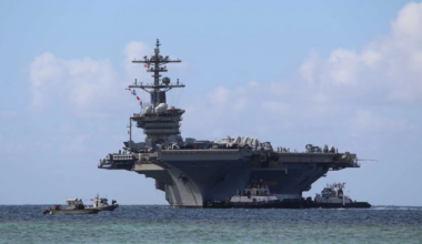 Misiunea „Descurajarea Chinei”. Portavionul USS Abraham Lincoln a ajuns în Guam. Pentru prima dată din 2022, SUA are două grupuri de atac în Pacificul de Vest, după desfășurarea anterioară a USS George Washington
