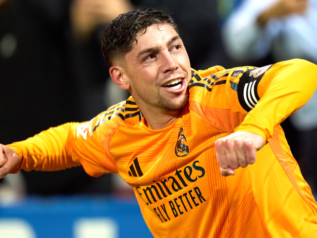 Federico Valverde de la Real Madrid!