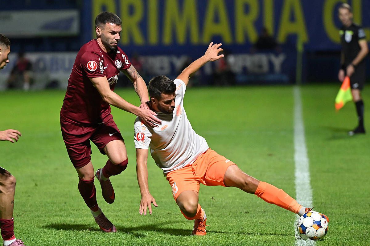 LIVE Metaloglobus - CFR Cluj, în grupele Cupei României