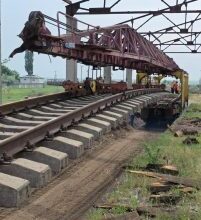 O linie părăsită, dar proaspăt reparată, intră în probe pentru deschiderea ei