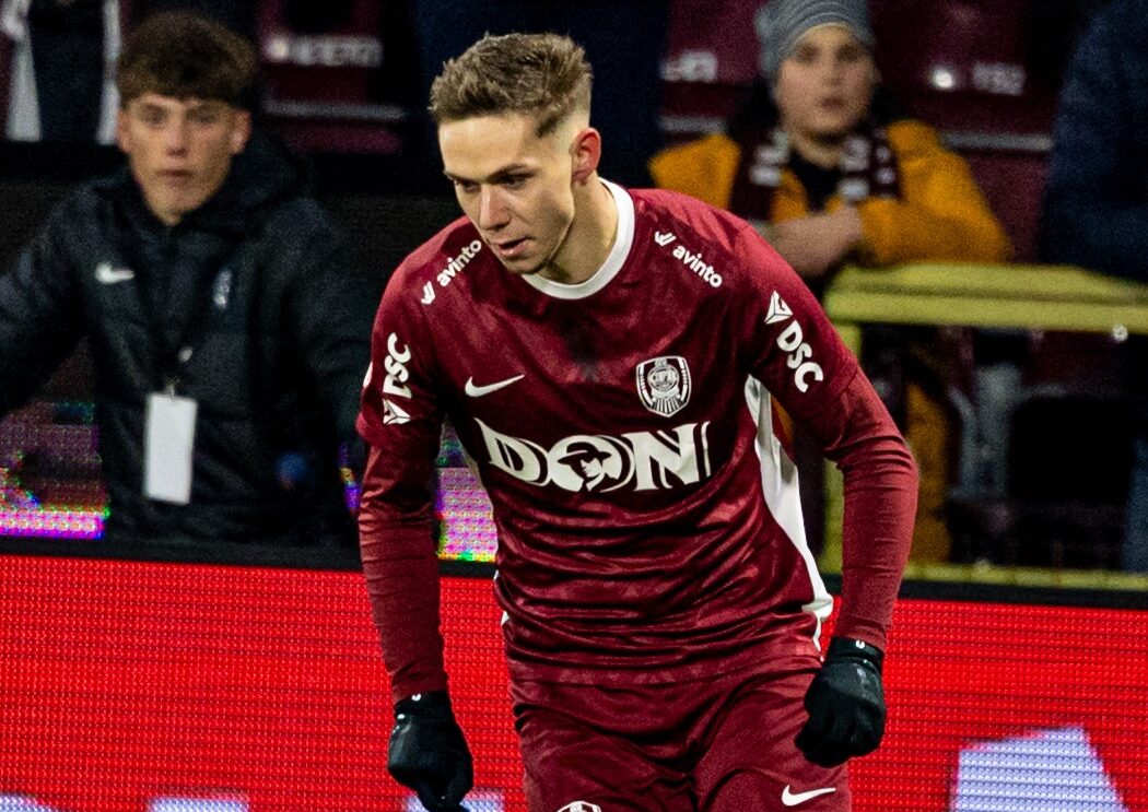 Transfer blocat pentru Louis Munteanu: Decizia luată de atacantul lui CFR Cluj