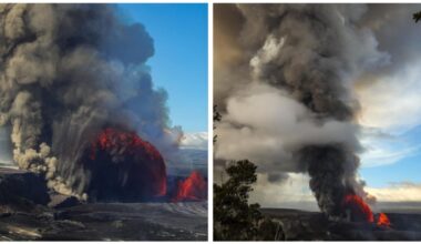 Vulcanul Kilauea din Hawaii a erupt. Imagini cu jeturile spectaculoase de lavă VIDEO