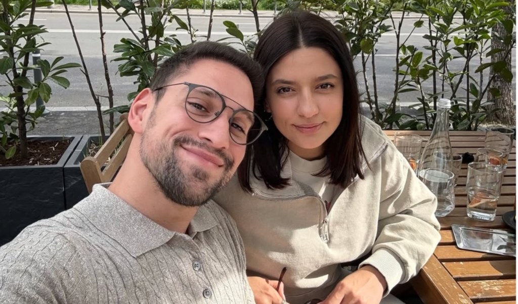 Cum a reacționat Oana Moșneagu după ce l-a văzut pe soțul ei, Vlad Gherman, în ipostaze romantice cu altă actriță VIDEO