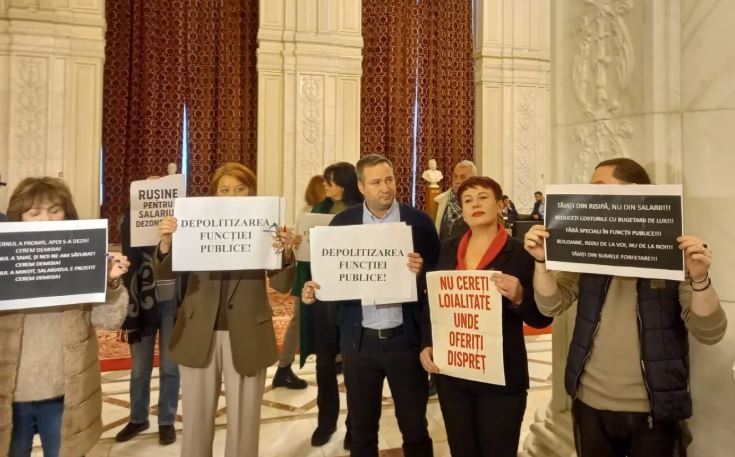 salariile care au declanșat protestul. Bani de mâncare și spor pentru condiții vătămătoare