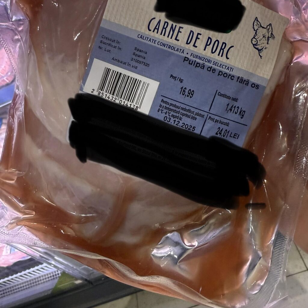 Directorul Autorității Naționale pentru Protecția Consumatorilor, avertisment despre carnea ambalată. "Este recomandat să nu consumați produsul și să îl returnați magazinului"