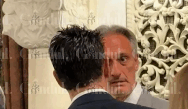 Controversatul om de afaceri Matei Păun, prezent la prima recepție de Ziua Națională a președintelui Nicușor Dan