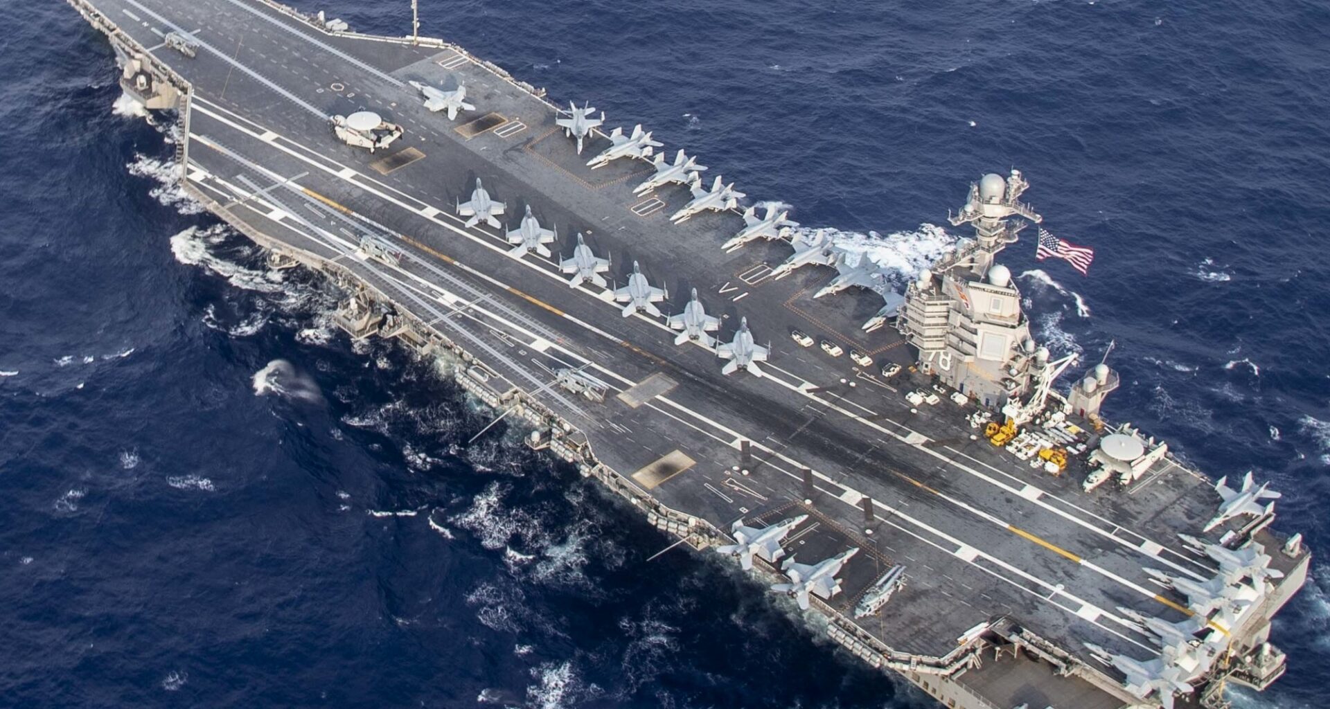 Raport SUA clasificat scurs în media: USS Gerald R. Ford, simbolul puterii navale, vulnerabil în fața rachetelor hipersonice chineze. În toate simulările noul portavion pierde singur bătălia