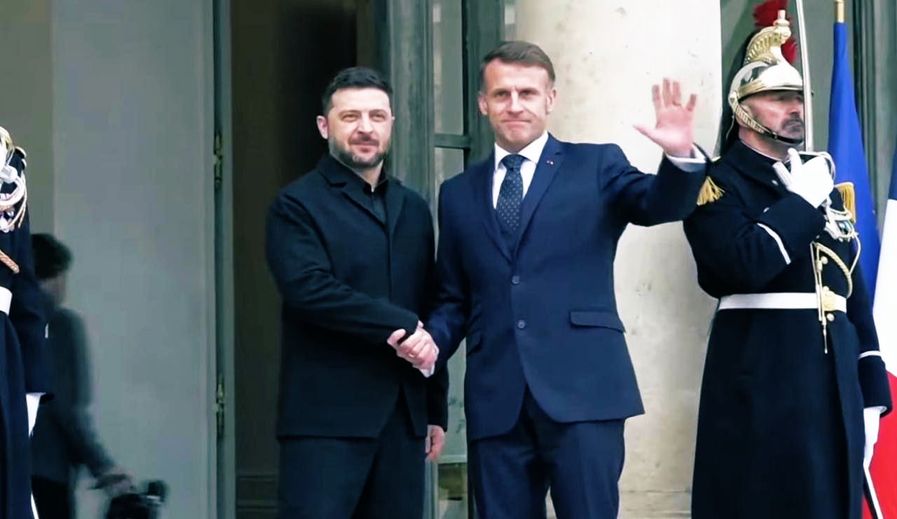 Macron după întâlnirea cu președintele Ucrainei