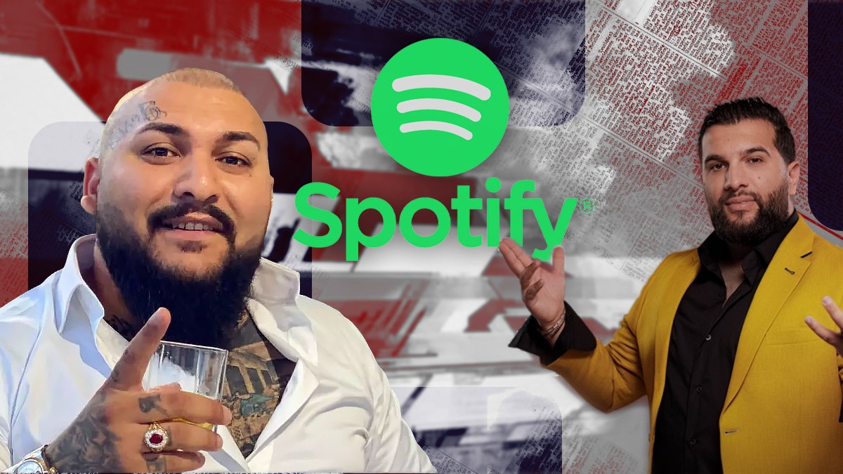 Tzanca Uraganu, acuzat de derapaje la adresa femeilor, și Dani Mocanu, condamnat și fugar, în top 3 al celor mai ascultați artiști pe Spotify