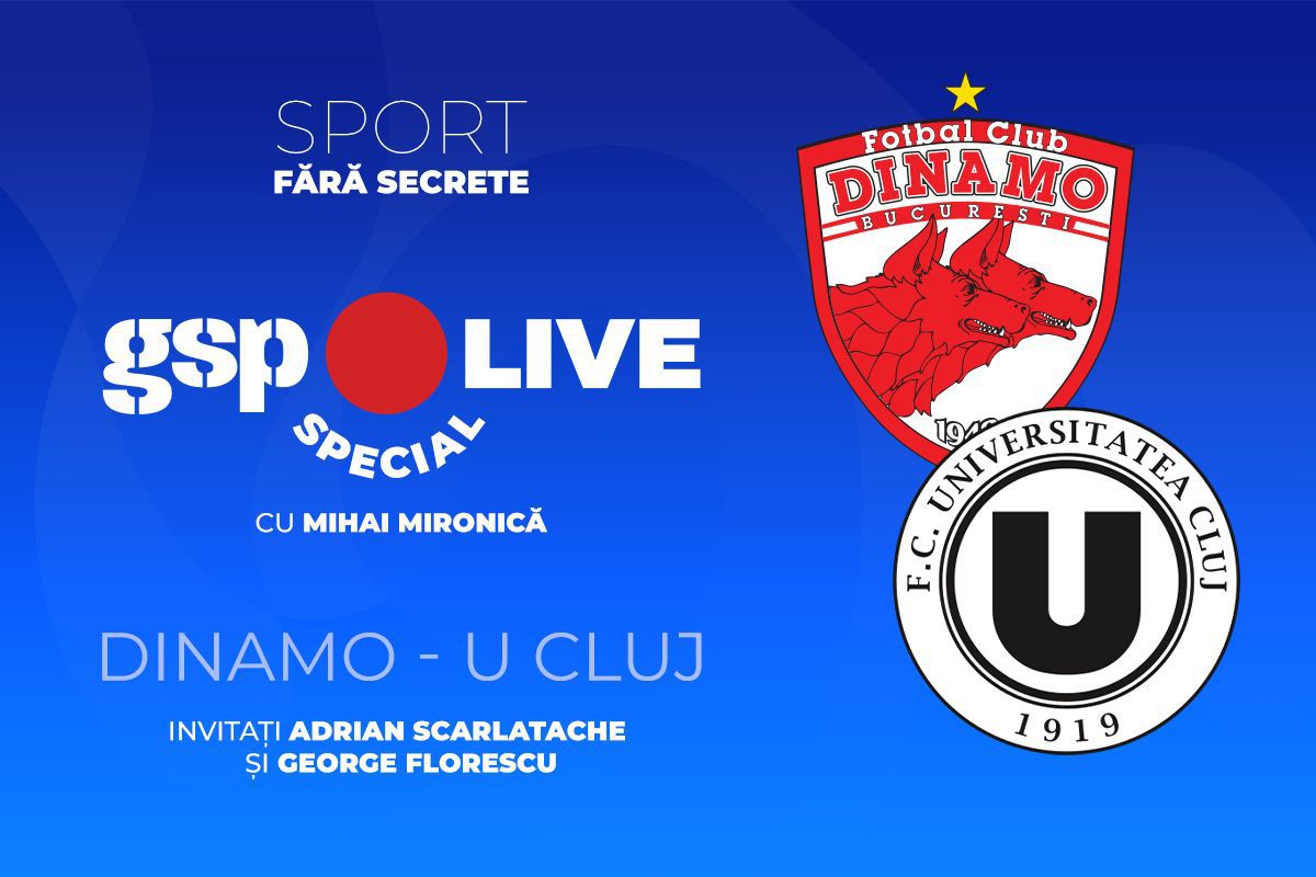 U Cluj, duelul „fraților” » Comentăm la GSP Live Special cu Adrian Scarlatache și George Florescu