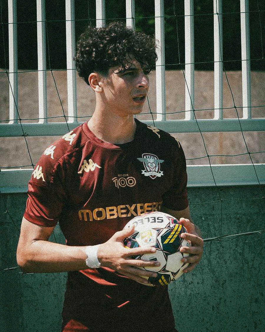 Noi plecări în Giulești » Fiul fostului antrenor de la FCSB, cedat de Rapid