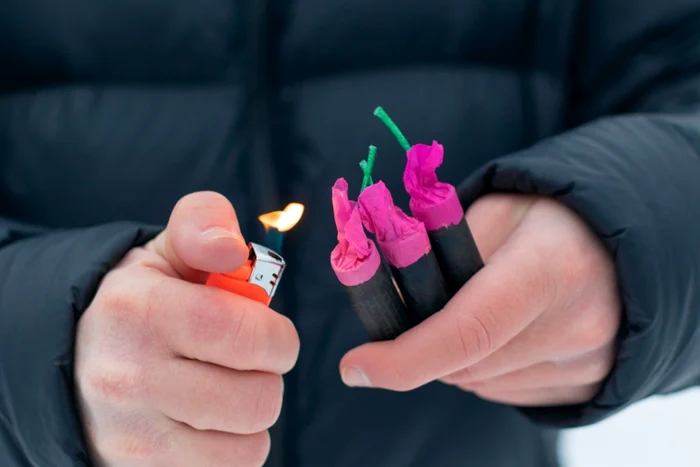 Petardelele au produs victime FOTO: Shuterstock